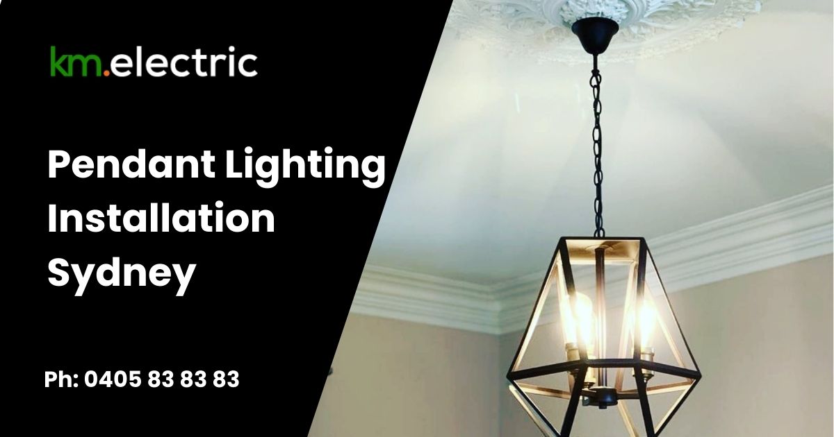 Electric deals pendant light