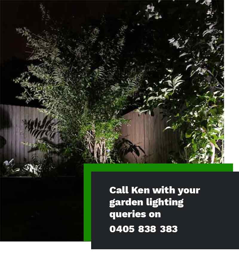 garden lighting electrician Sydney