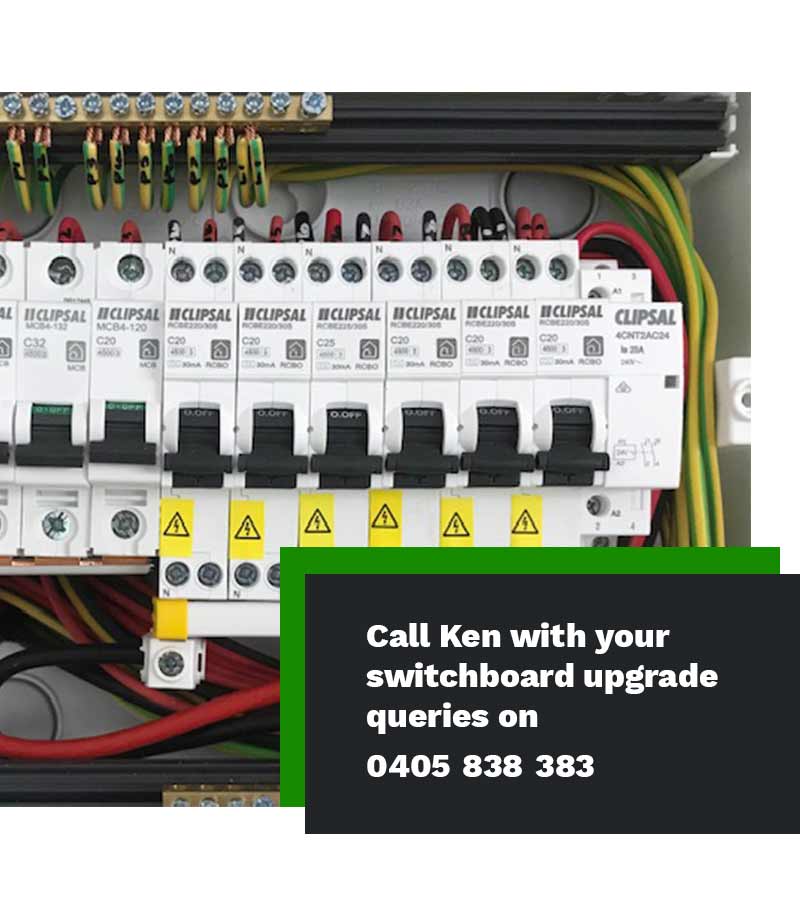 switchboard upgrade licensed electrician Sydney